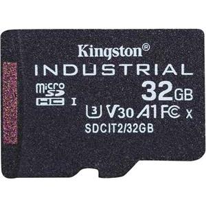 Kingston Industrial - flash memory card - 32 GB - microSDHC UHS-I