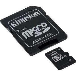 Kingston Industrial - flash memory card - 8 GB - microSDHC UHS-I