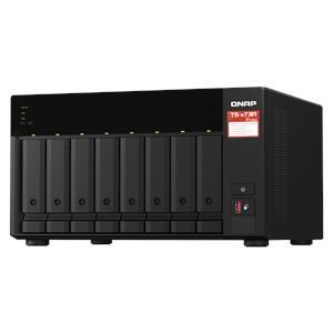 QNAP NAS server for 8 disks, 8GB ram, 2.5GbE network