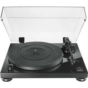 Gramofon AUDIO-TECHNICA AT-LPW50PB, ručni gramofon s pogonom na remen, crni