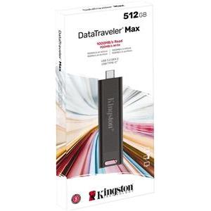 STICK 512GB USB-C 3.2 Kingston DataTraveler Max Black