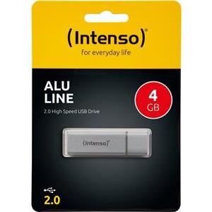 STICK 4GB USB 2.0 Intenso Alu Line Silver