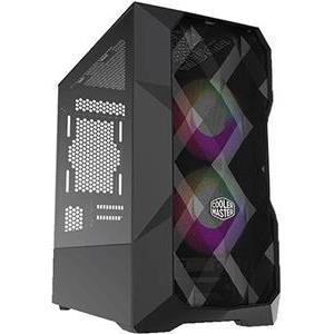 Cooler Master TD300 Mesh, Micro-ATX GehĂ¤use, ARGB, Tempered Glass - black