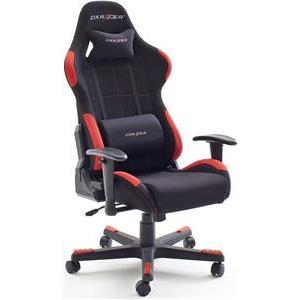 DXRacer Formula Series FD01 - chair - nylon, mesh, metal frame, high-density molded foam - red & black