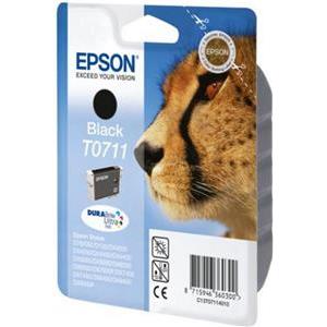 Epson T0711 - black - original - ink cartridge