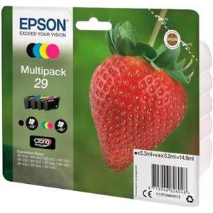 Epson 29 Multipack - 4-pack - black, yellow, cyan, magenta - original - ink cartridge