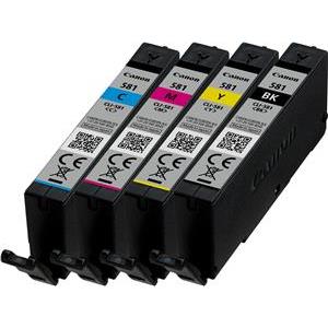 Canon CLI-581 BK/C/M/Y Multi Pack - 4-pack - black, yellow, cyan, magenta - original - ink tank