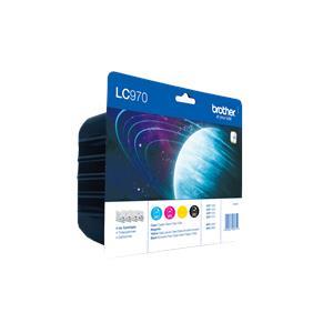 Brother LC970 Value Pack - 4-pack - black, yellow, cyan, magenta - original - ink cartridge