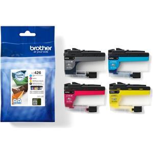 Brother LC426 - 4-pack - black, yellow, cyan, magenta - original - ink cartridge