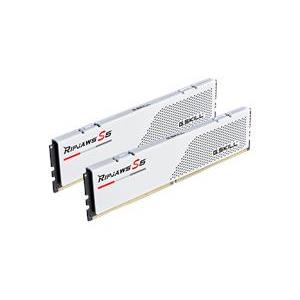 G.Skill Ripjaws S5 32GB Kit (2x16GB) DDR5-5200MHz, CL36, 1.20V, WHITE