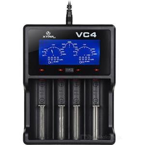 XTAR VC4 Li-Ion/Ni-Mh punjač AA/AAA baterija, LCD zaslon, USB