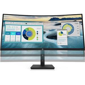 86,36cm/34'' (3440x1440) HP P34hc G4 Curved 21:9 5ms 60Hz HDMI DisplayPort USB-C VESA Speaker WQHD Black