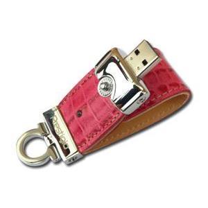 USB stick 8GB PRESTIGIO Leather Flash Drive, USB 2.0, PLDF4096MAPBLACK