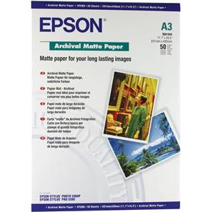 Papir Epson S041344 archival matte A3 189G 50L
