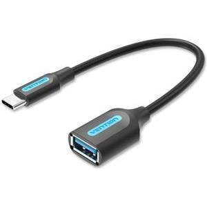 Vention USB 3.1(Gen 1) C Male to A Female OTG Cable 0.15M Black