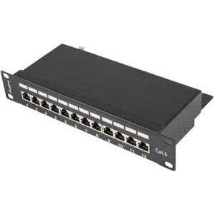 Lanberg Cat6 Shielded 12-Port Patch Panel 10