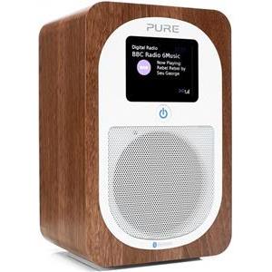 Pure Evoke H3 compact DAB+ radio with Bluetooth - Walnut