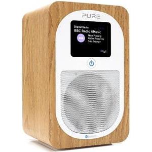 Pure Evoke H3 compact DAB+ radio with Bluetooth - Oak