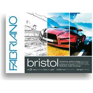 Blok Fabriano bristol A4 20L 250g 19002129