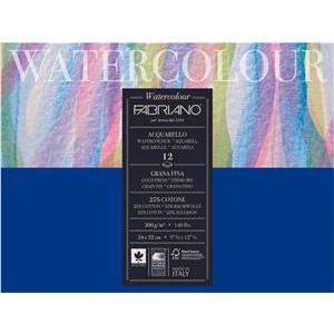 Blok Fabriano watercolor gf 24x32 300g 12L 17312432