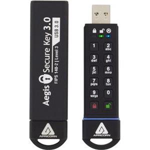 Apricorn Aegis Secure Key 3.0 - USB flash drive - 120 GB