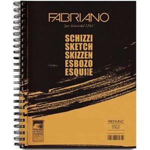 Blok Fabriano schizzi 21x29,7 (A4) 90g 120L spiralni long side 52129766