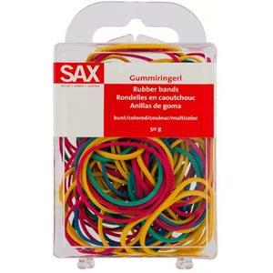 Gumene vezice Sax sort boje 50g 5-824-10