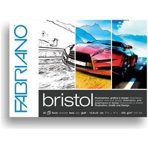 Blok Fabriano bristol A5 20L 250g 19100503
