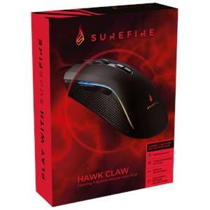 Miš SureFire Hawk Claw Gaming 7-Button, 6400dpi, RGB, #48815