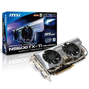Grafička kartica MSI GTX560, TwinFroz II OC, 1GDDR, DirectX11