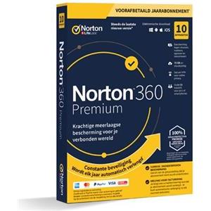 Norton 360 Premium - 75 GB Cloud-Speicher - 10 Devices, 1 Year - ESD-Download ESD