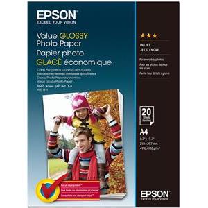 Papir Epson S400037 value glossy photo paper 10x15 183g 20L
