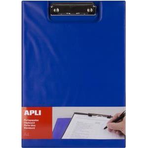 Ploča klip Apli plava s plavim preklopom A4 17205