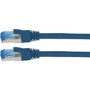 Patchkabel CAT6a RJ45 S/FTP 5m Blue