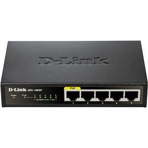 Switch 5-port 10/100 Mbps D-Link DES-1005P