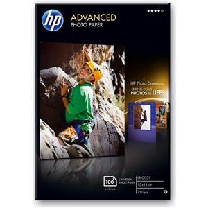 Papir InkJet HP ADVANCED 10x15/100, Photo, Glossy, 250 g/m2, 100 listova