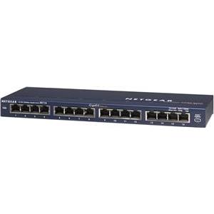 Switch NETGEAR GS116GE ProSafe GS116GE (16 x 10/100/1000Mbps, Desktop/Wallmount) Retail