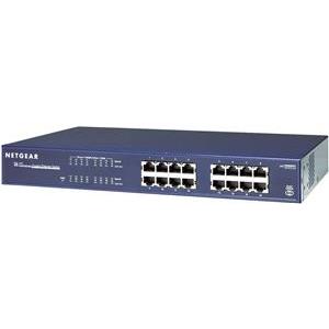 Switch NETGEAR 16 x 10/100/1000 Ethernet Switch Rack-mountable, JGS516-200EUS