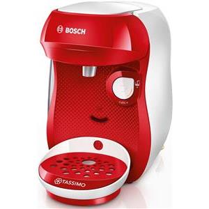 Bosch Haushalt Happy TAS1006 aparat za kavu s kapsulama crvena, bijela