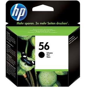 Tinta HP C6656AE (no. 56), Black