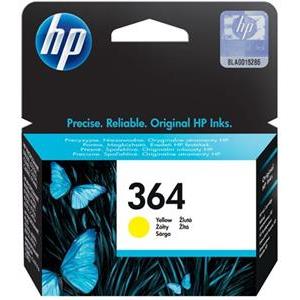 Tinta HP CB320EE (no. 364), Yellow