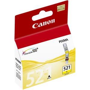 Tinta Canon CLI-521Y, Yellow