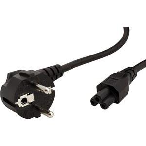 VALUE Power Cable, straight Compaq, 3 pole, black, 1.8m