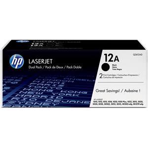 Toner HP Q2612AD, Black