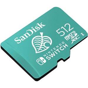 SanDisk Ultra microSDXC 512GB Nintendo Switch 100/90 MB/s A1 UHS-I