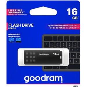 GOODRAM 16GB UME 3 czarny [USB 3.0]