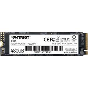 Patriot P310 - solid state drive - 480 GB - PCI Express 3.0 x4 (NVMe)