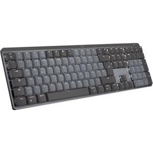 Tipkovnica LOGITECH MX Mechanical, bežična, Bluetooth, crna