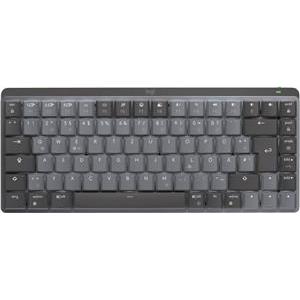 Tipkovnica LOGITECH MX Mechanical Mini, bežična, Bluetooth, crna