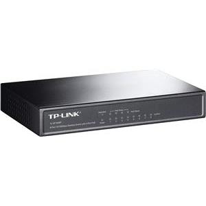 TP-Link 8-port Desktop Switch, 8×10/100M RJ45 ports + 4 PoE ports, TL-SF1008P